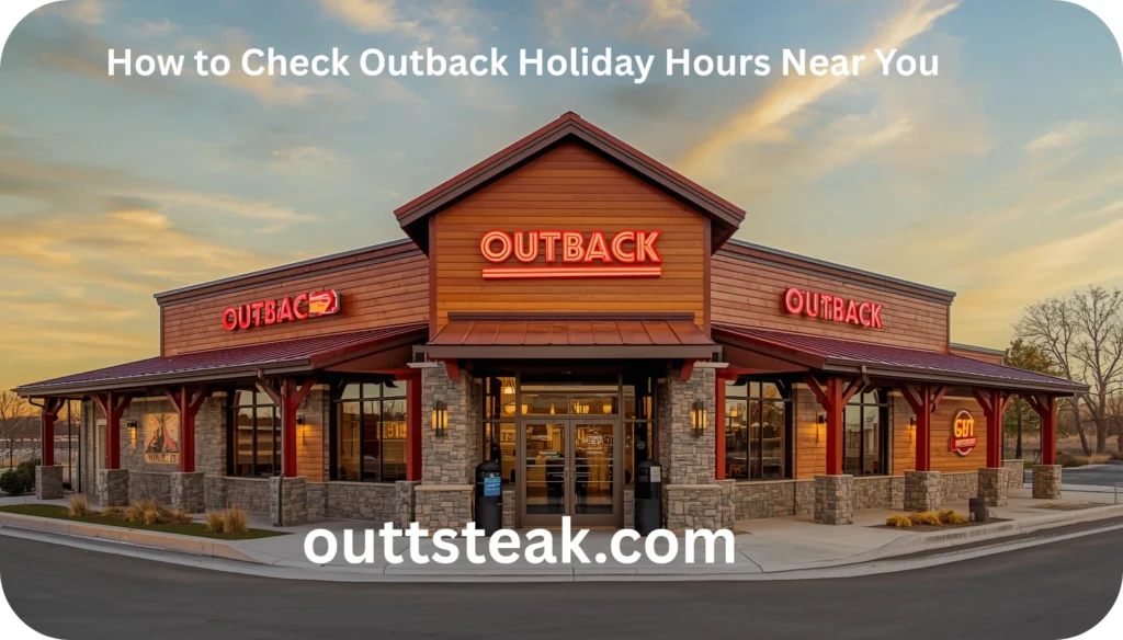 How to Check Outback Holiday Hours Near You Outback Holiday Hours
