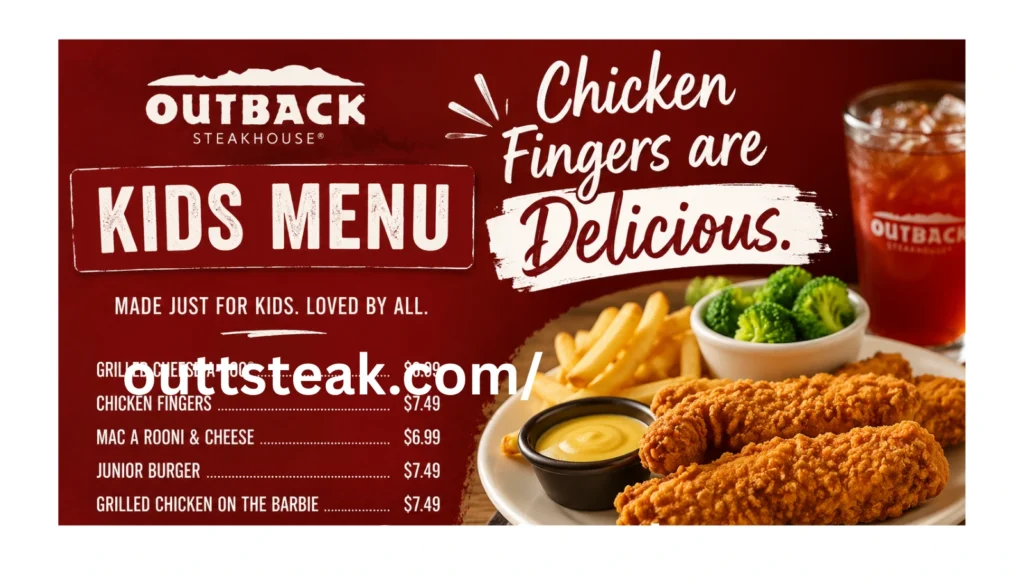 Kids Menu