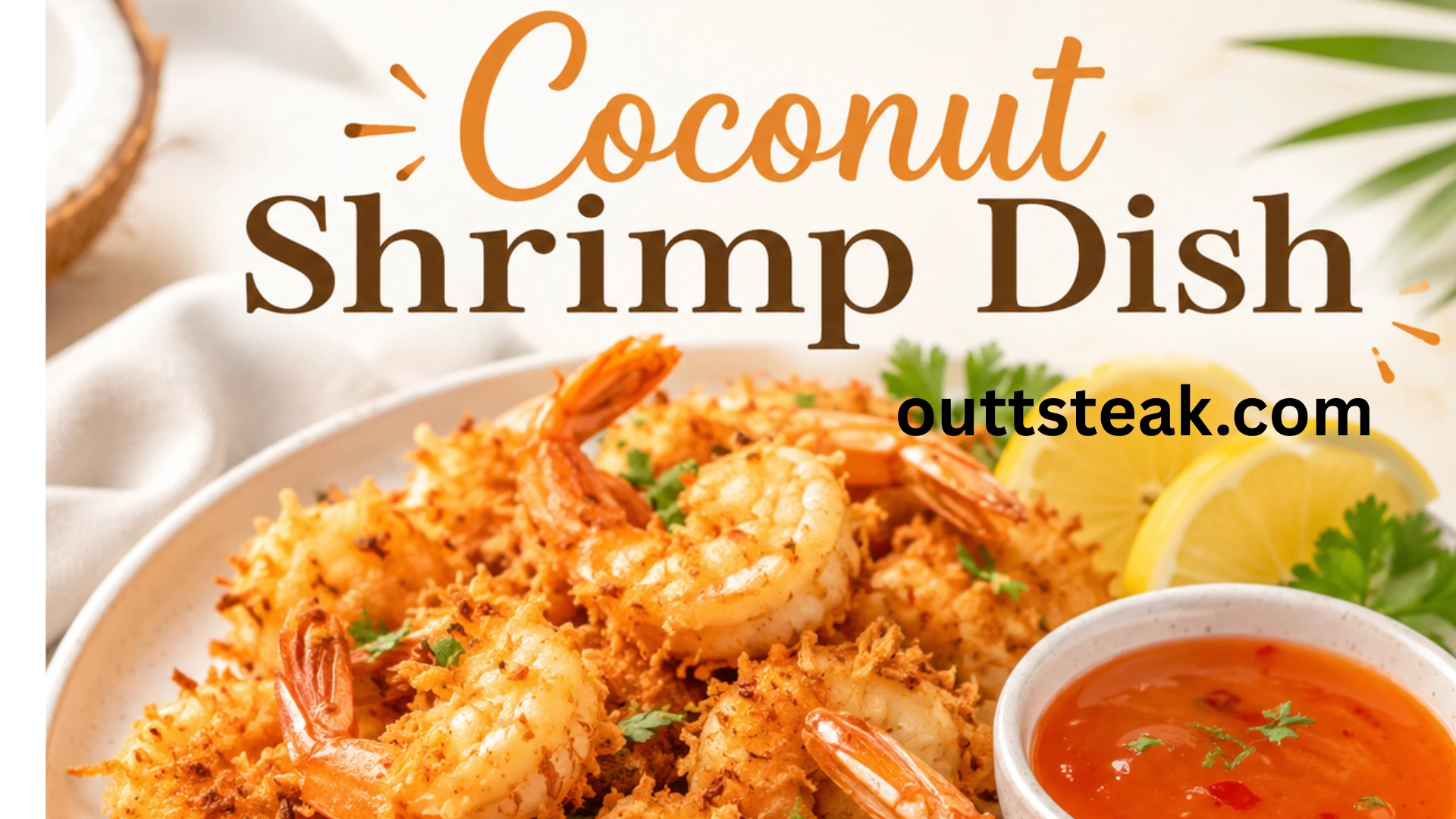 Coconut Shrimp dish