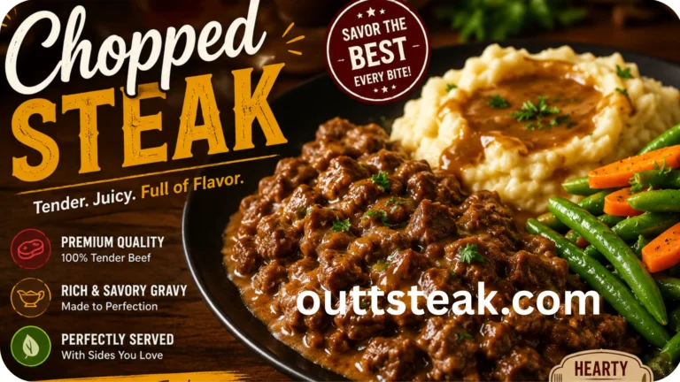 Chopped steak