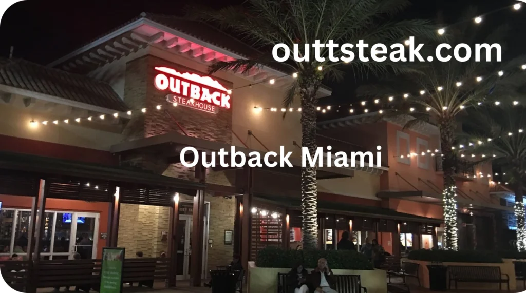 Outback Miami Menu with Prices